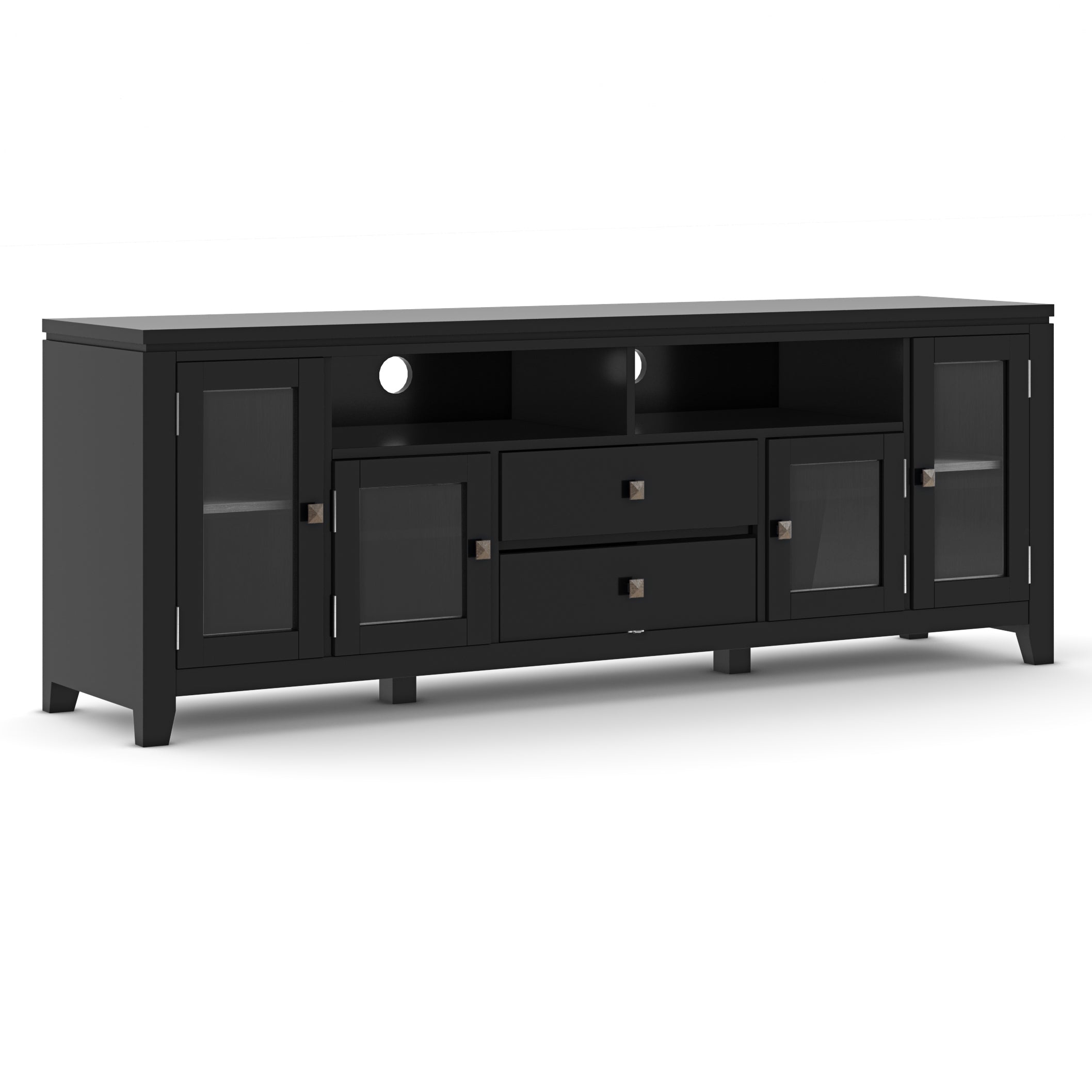 Cosmopolitan - 72' Wide TV Media Stand - Black