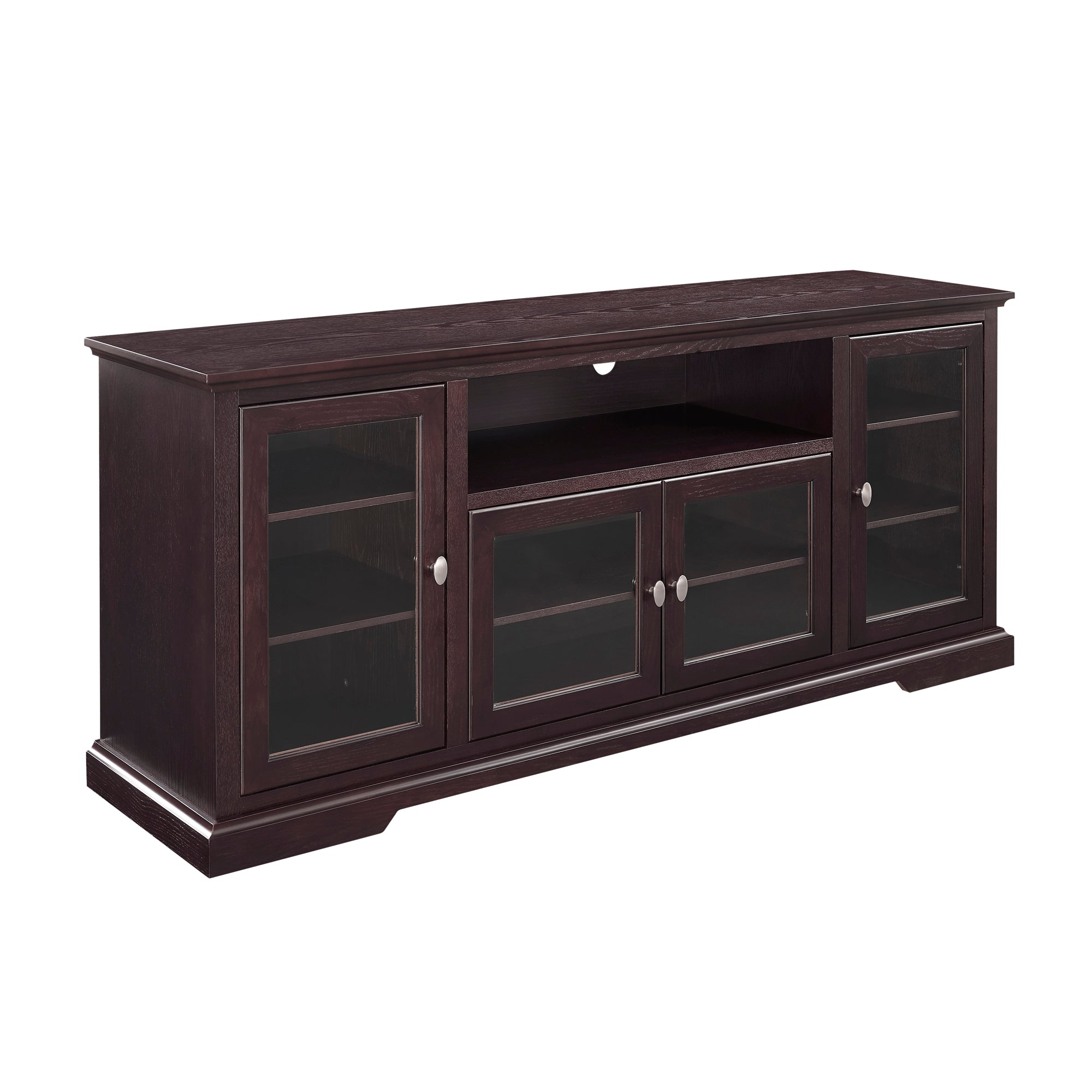 Transitional 70" TV Stand for 80" TVs - Espresso