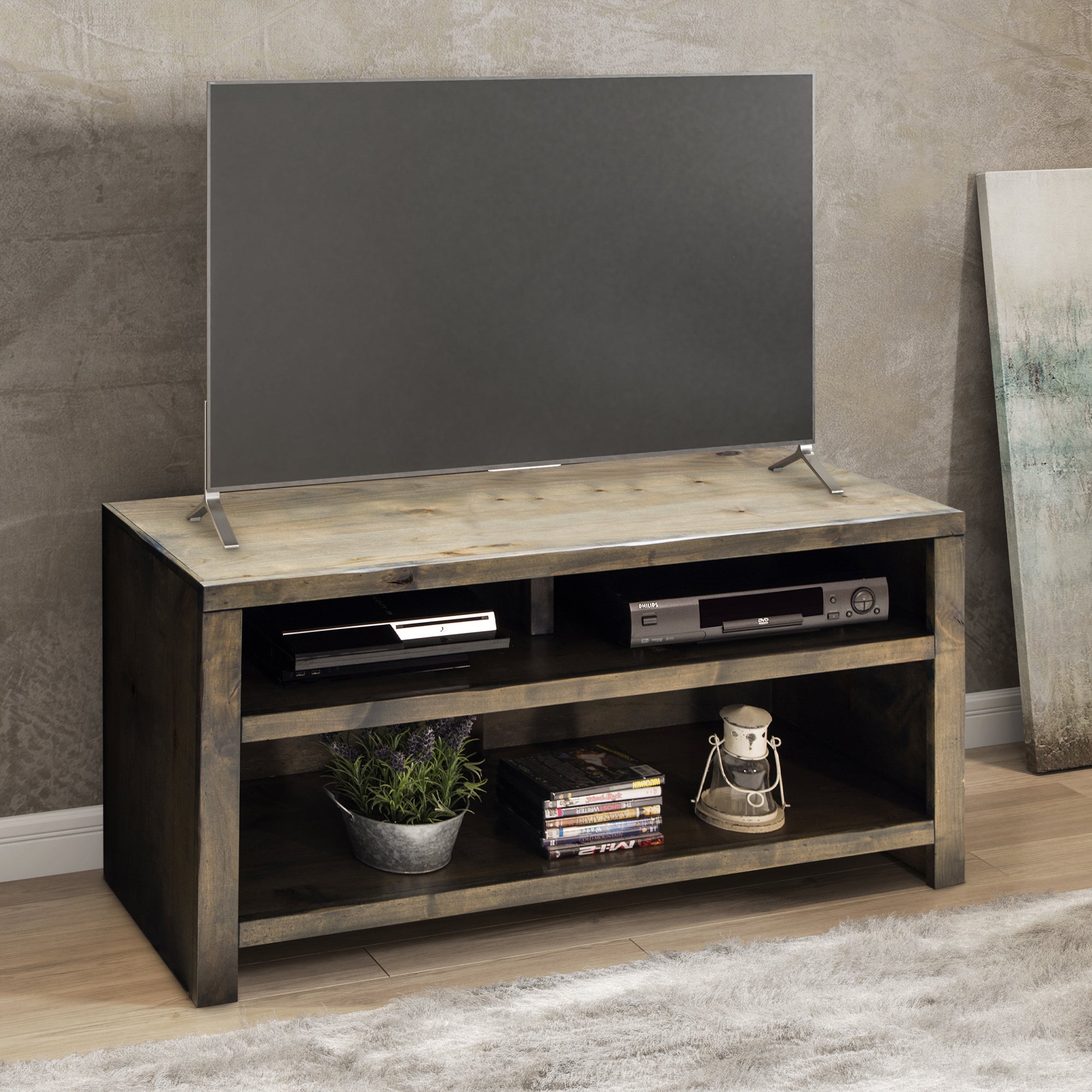 Joshua Creek 48" TV Stand (55" TVs), Barnwood