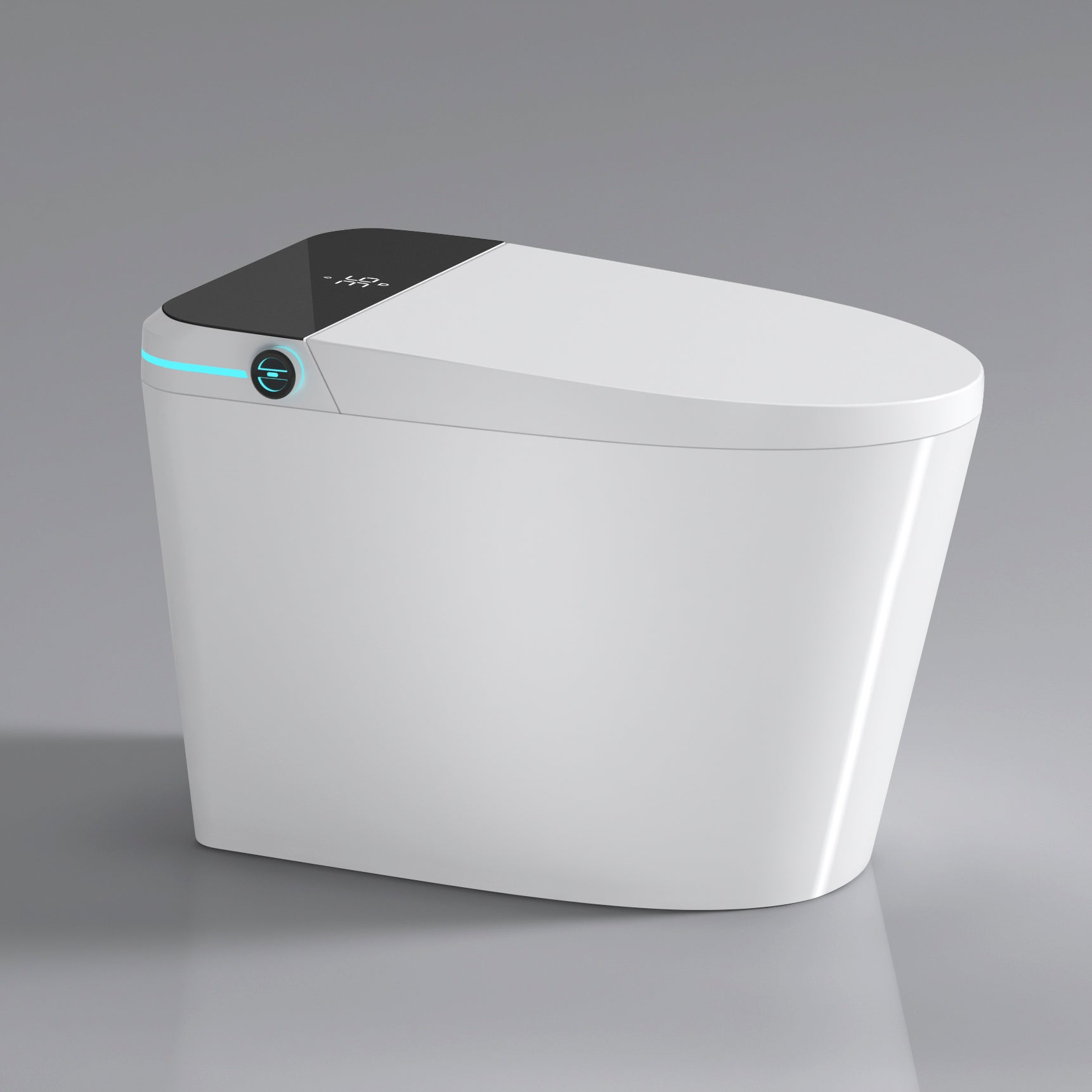 Smart Toilet: Bidet, Auto Seat, Foot Sensor, LED