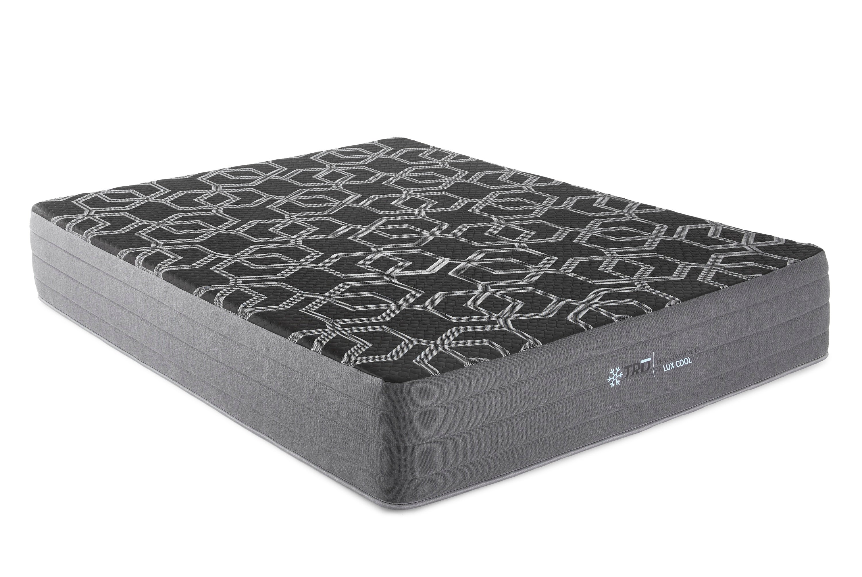 Queen Mattress: 12" Plush Hybrid Smooth Top