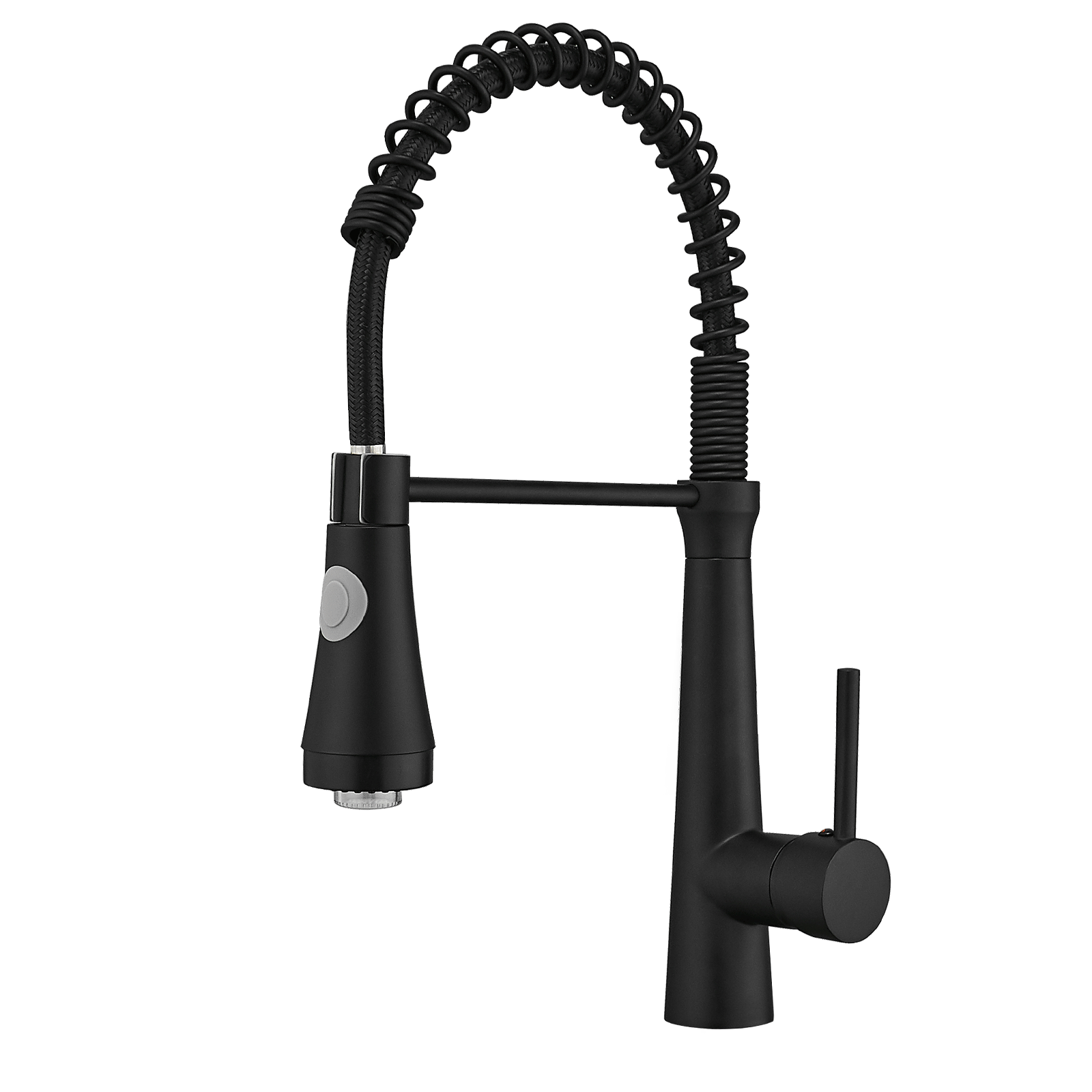 Commercial Kitchen Faucet: LED Pull-Down Sprayer