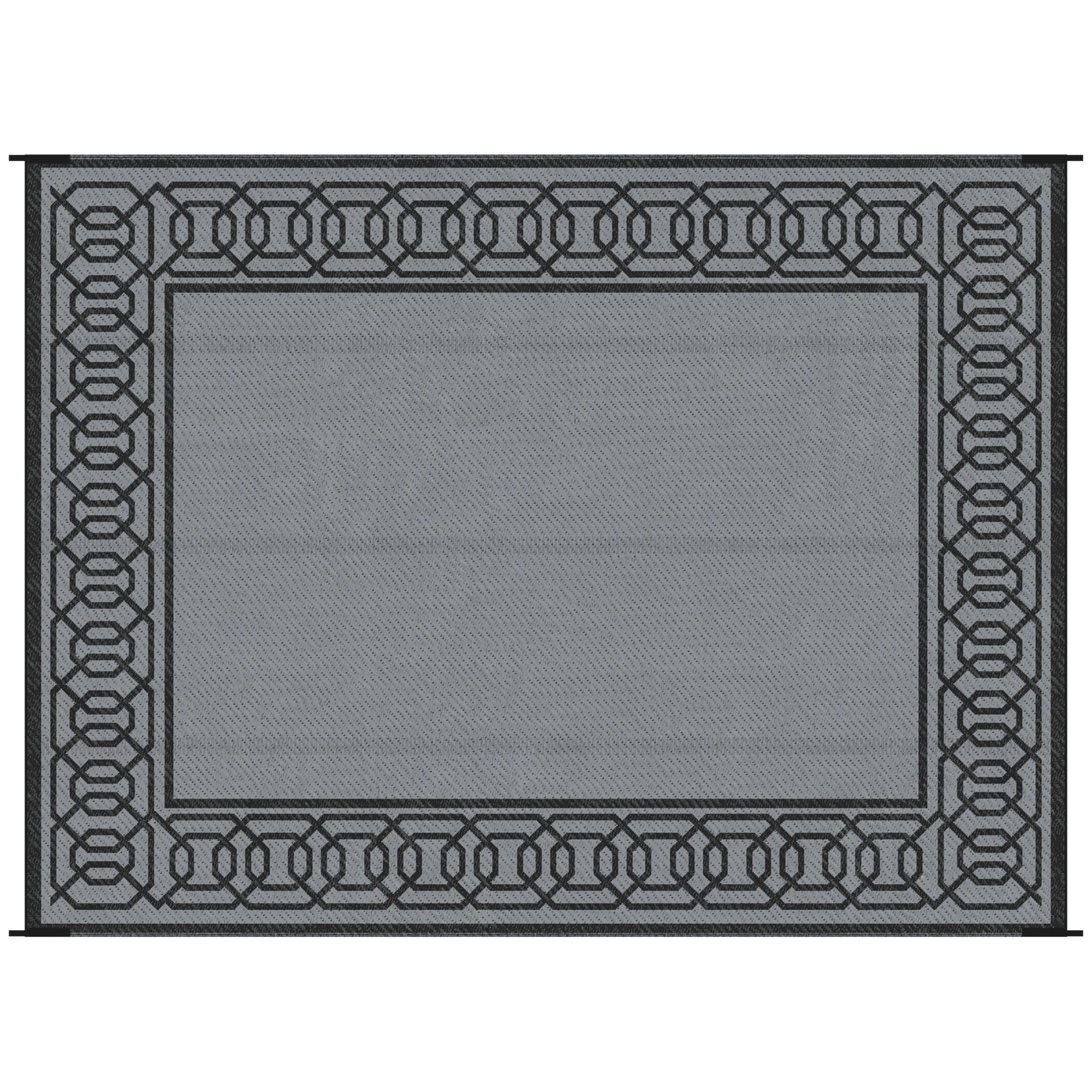 Outsunny 9x12' Outdoor Rug: Waterproof & Reversible