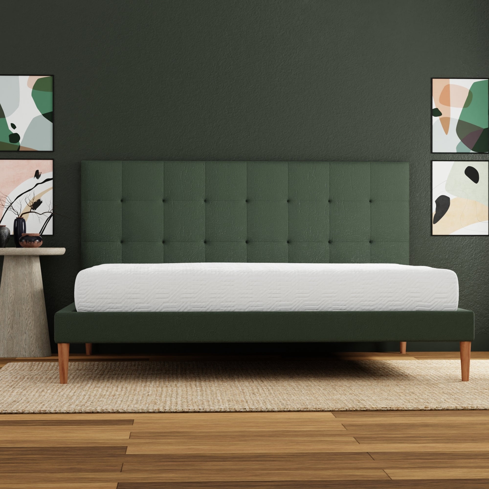 Twin Long Gel-Infused Memory Foam Mattress