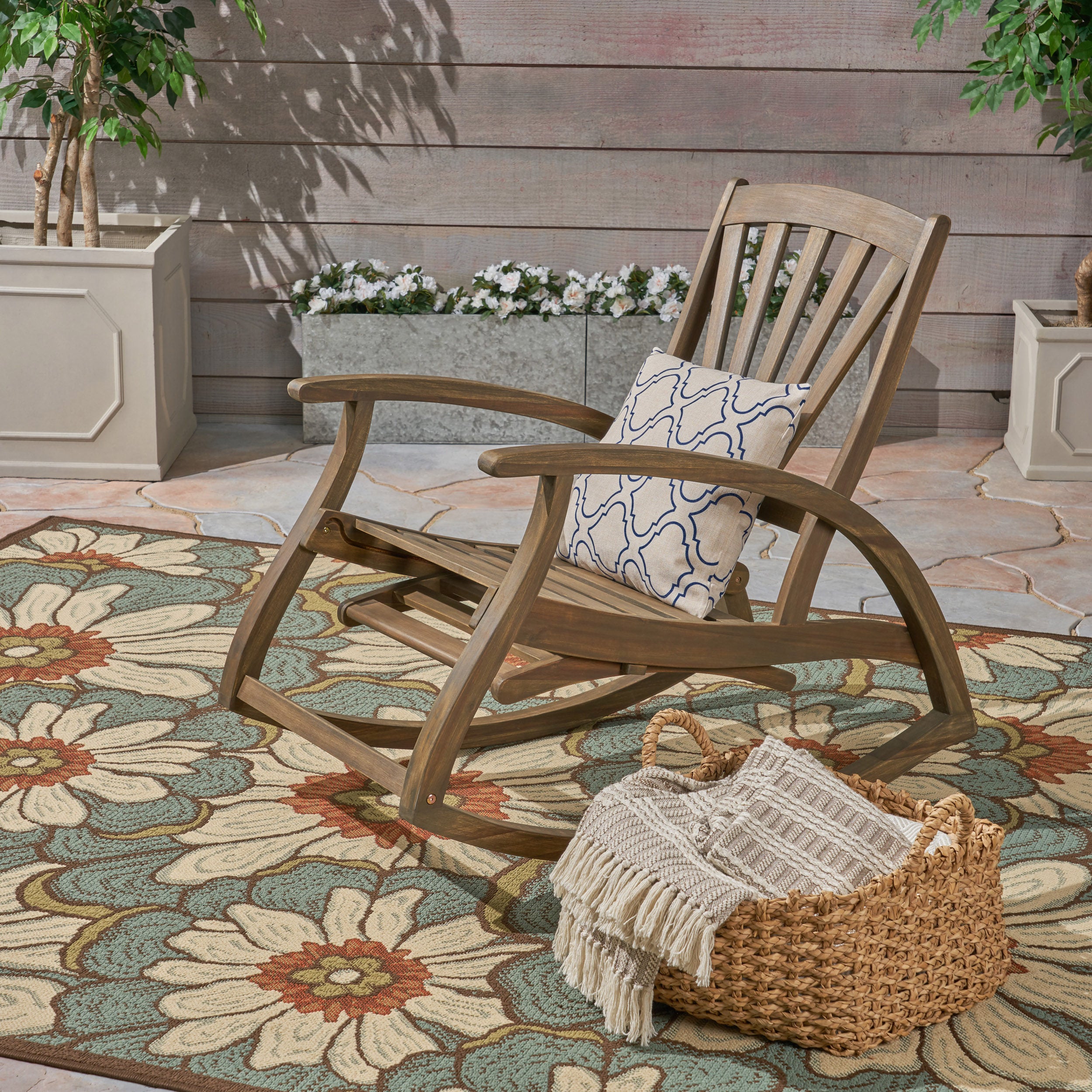 Sunview Reclining Rocking Chair: Relax in Comfort
