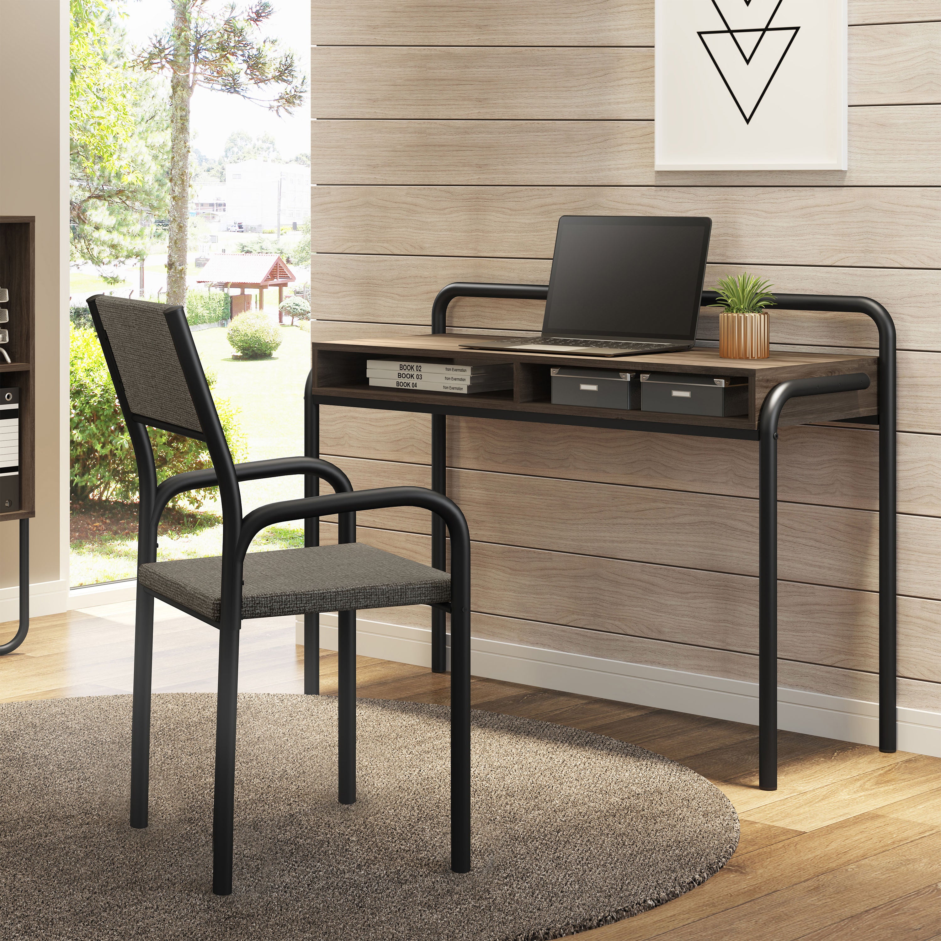 Modern Classic Walnut Writing Desk | Elegant & Durable