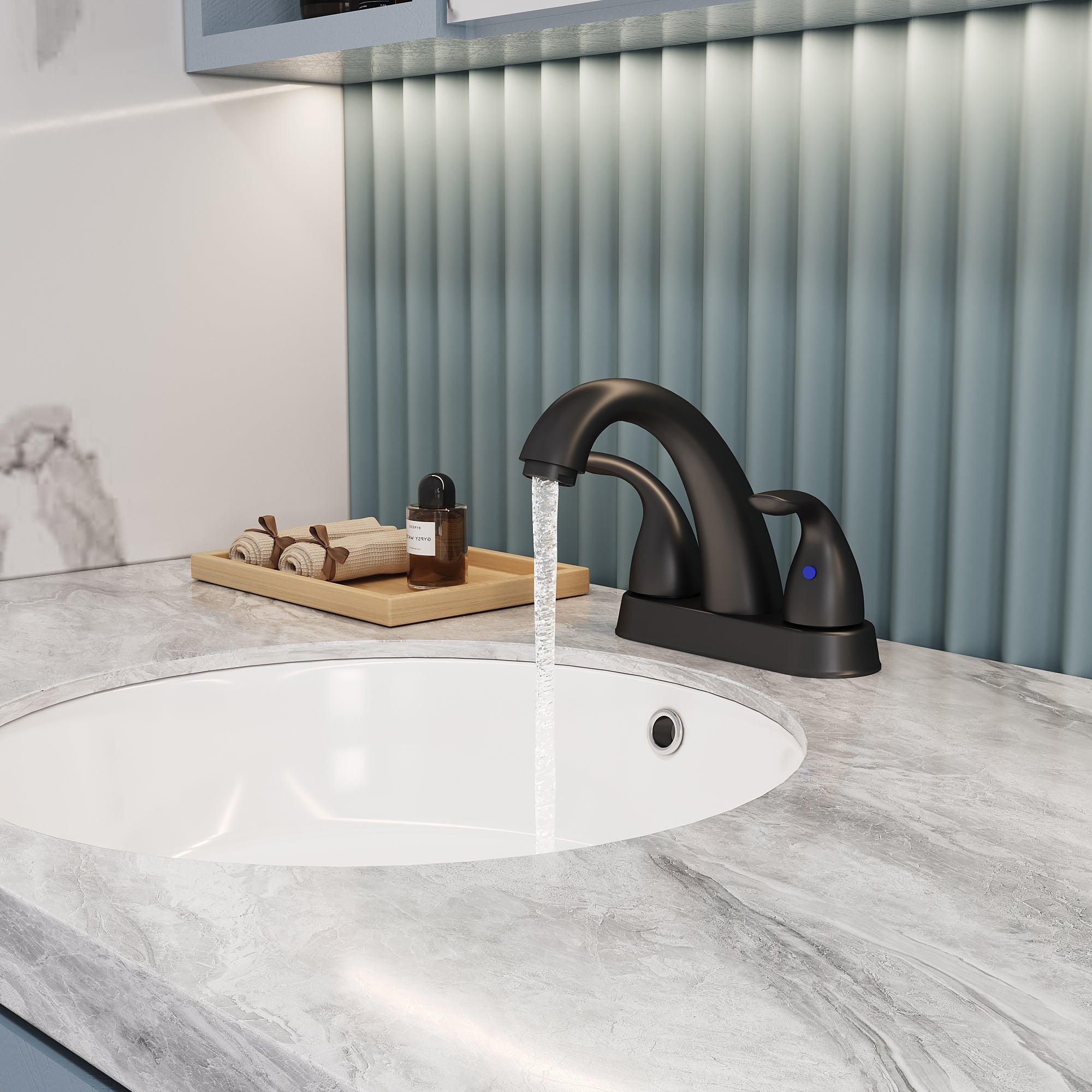 Matt Black Bathroom Faucet - CUPC Certified