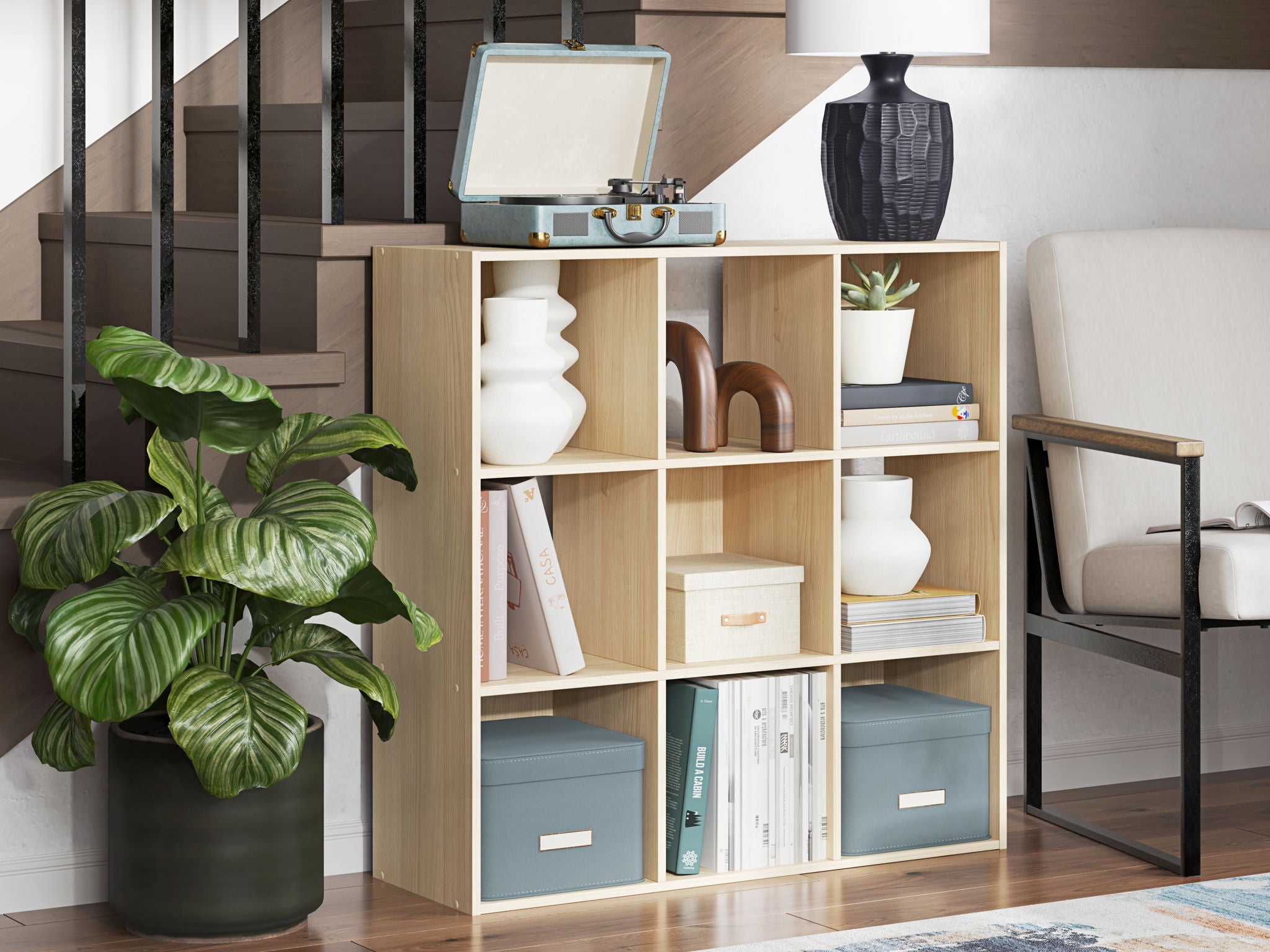 Piperton - Cube Organizer - Wood