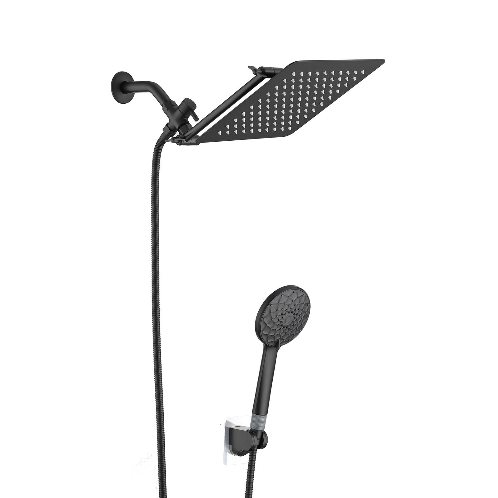 High Pressure Rainfall Shower Head Combo