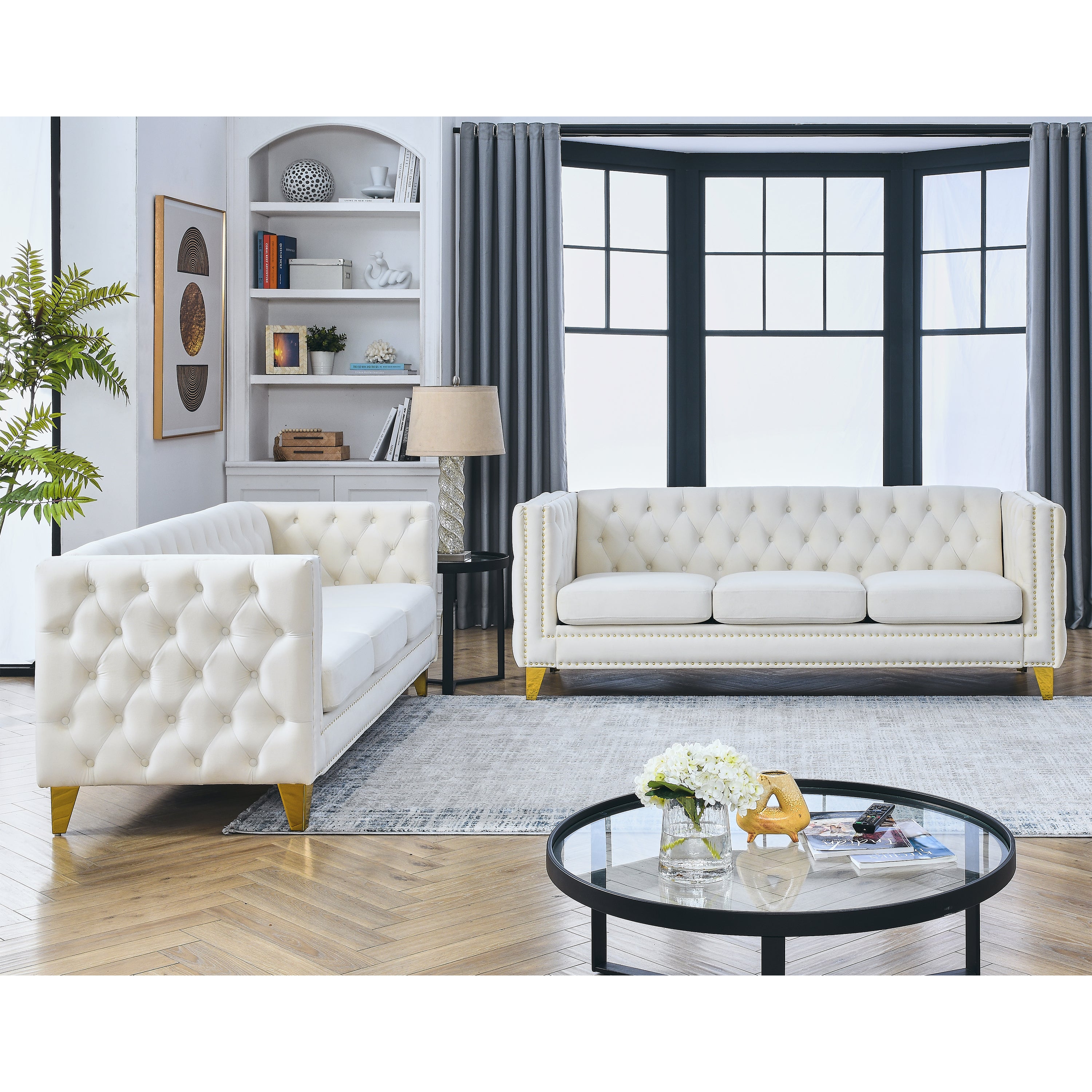 Velvet Sofa: 3D Modeling & Custom Design