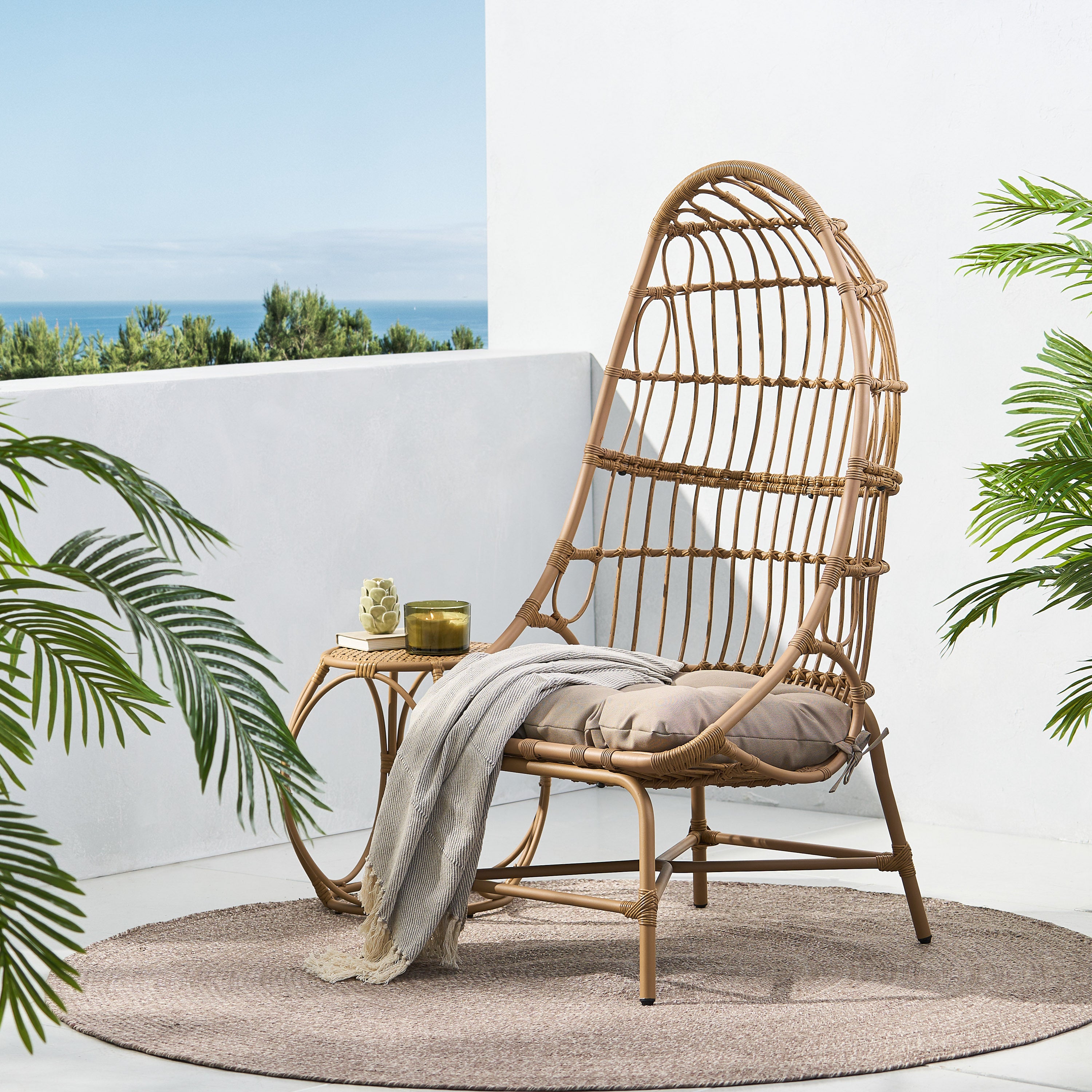Elon Musk's Cocoon Patio Chair